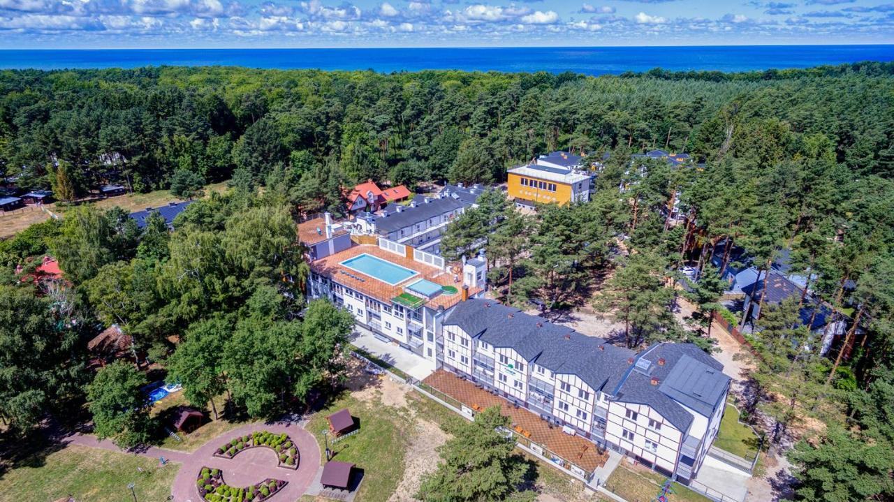 Maly Dabek I Dom Z Dostepem Do Basenu Wewnetrznego, Zewnetrznego, Brodzikow Dla Dzieci, Sali Zabaw Oraz Animacji Villa Poddąbie Exterior photo