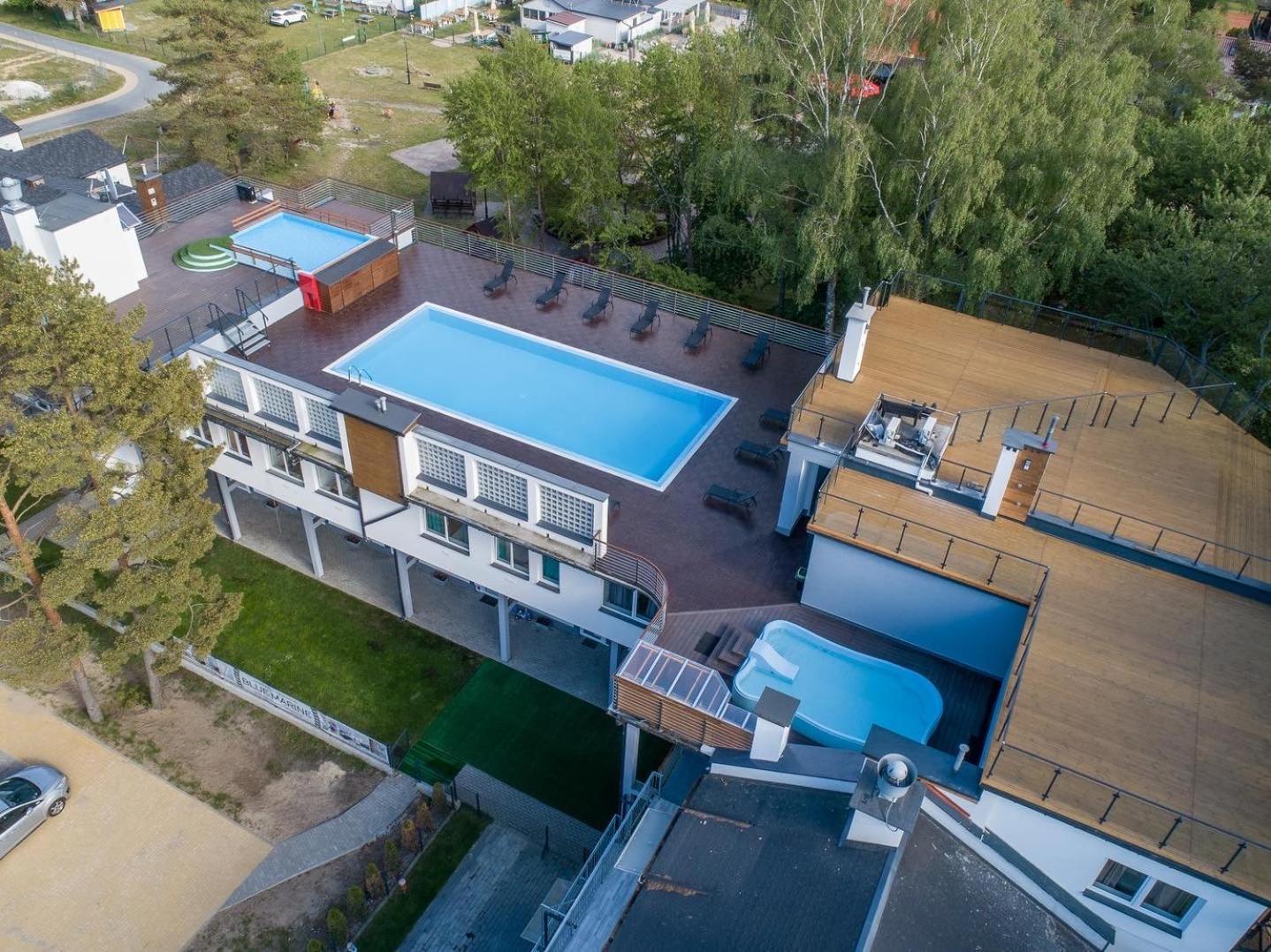 Maly Dabek I Dom Z Dostepem Do Basenu Wewnetrznego, Zewnetrznego, Brodzikow Dla Dzieci, Sali Zabaw Oraz Animacji Villa Poddąbie Exterior photo